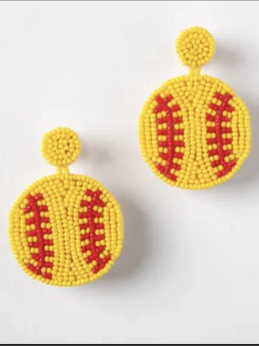 Plunder Design Sporty SoftBall Baseball Diamond Diva Earrings